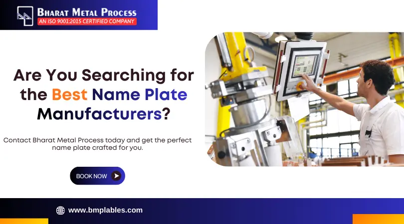 Stainless Steel Nameplates by BMP Labels